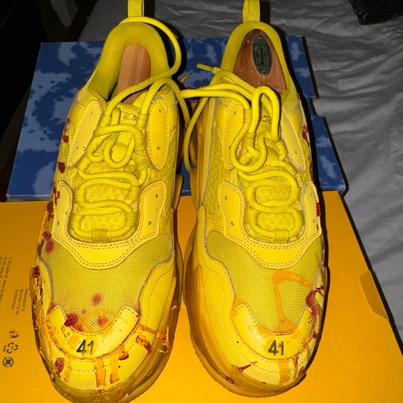 Authentic Balenciaga triple S custom design - Picture 4 of 5